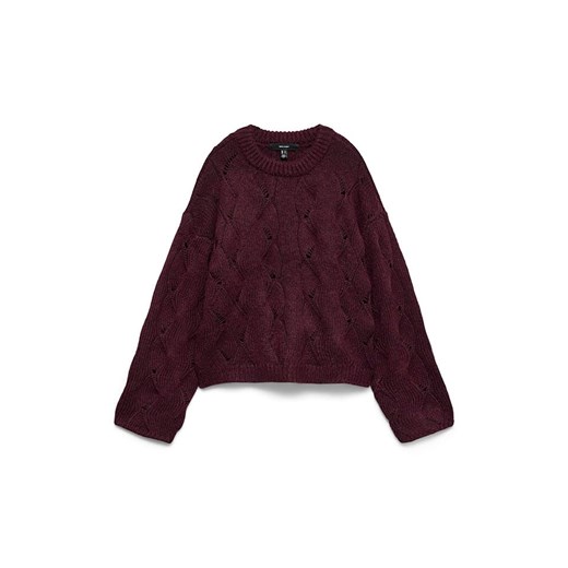 Vero Moda Sweter w kolorze bordowym ze sklepu Limango Polska w kategorii Swetry damskie - zdjęcie 187489030