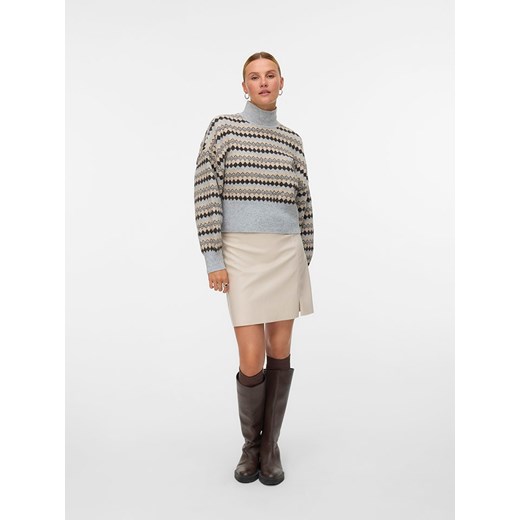 Vero Moda Sweter w kolorze szarym ze sklepu Limango Polska w kategorii Swetry damskie - zdjęcie 187489032