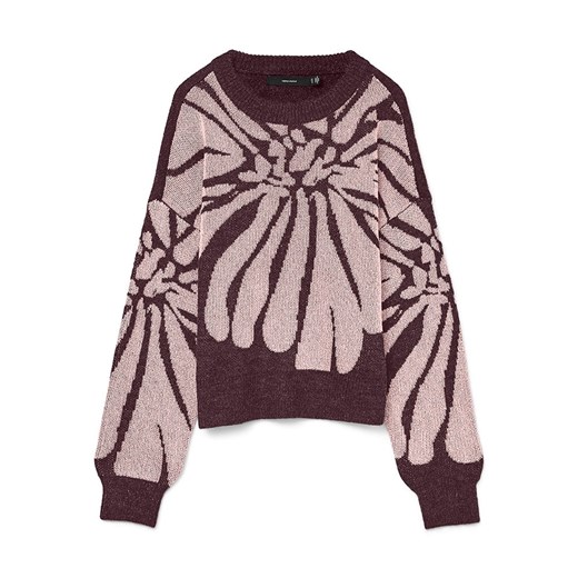 Vero Moda Sweter w kolorze bordowym ze sklepu Limango Polska w kategorii Swetry damskie - zdjęcie 187489104