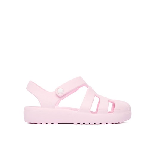 Crocs Sandały Classic Fisherman K 210625 Różowy ze sklepu MODIVO w kategorii Sandały dziecięce - zdjęcie 187489192