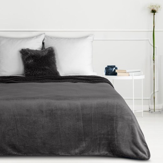 KOC TEDY 150 X 200 CM STALOWY ze sklepu lenaodniemowlakadoszkolniaka.pl w kategorii Narzuty i kapy - zdjęcie 187489683