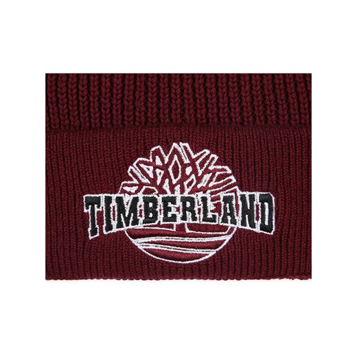Timberland Czapka beanie w kolorze bordowym Timberland 116-152 okazyjna cena Limango Polska