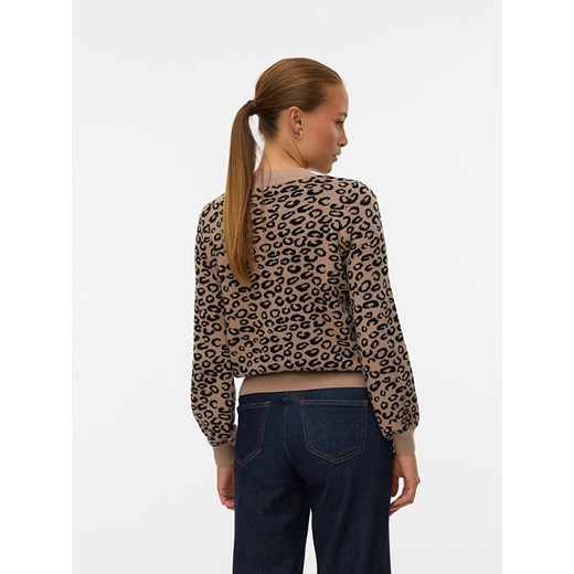 Vero Moda Sweter w kolorze beżowym ze sklepu Limango Polska w kategorii Swetry damskie - zdjęcie 187490922