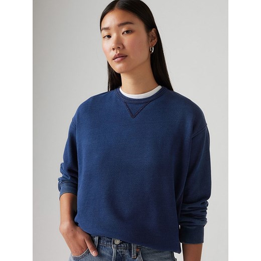 Levi&apos;s Bluza w kolorze granatowym M okazyjna cena Limango Polska