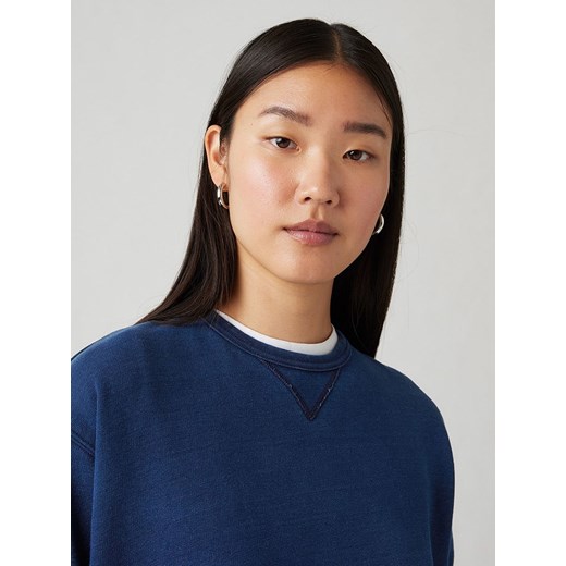 Levi&apos;s Bluza w kolorze granatowym M wyprzedaż Limango Polska