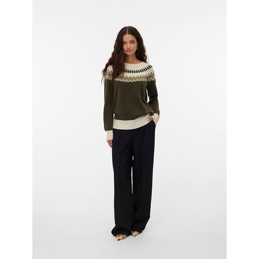 Vero Moda Sweter w kolorze khaki ze sklepu Limango Polska w kategorii Swetry damskie - zdjęcie 187490952