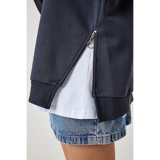 Happiness Istanbul Bluza w kolorze antracytowym Happiness Istanbul 38 wyprzedaż Limango Polska