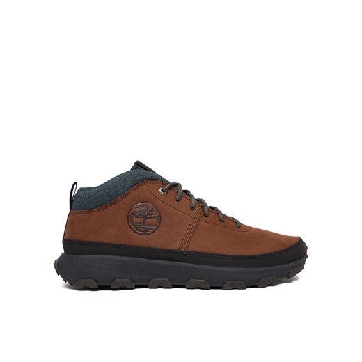 Sneakersy Timberland Winsor Trail Mid Lace TB0A41X7W071 Brązowy ze sklepu eobuwie.pl w kategorii Buty sportowe męskie - zdjęcie 187491461