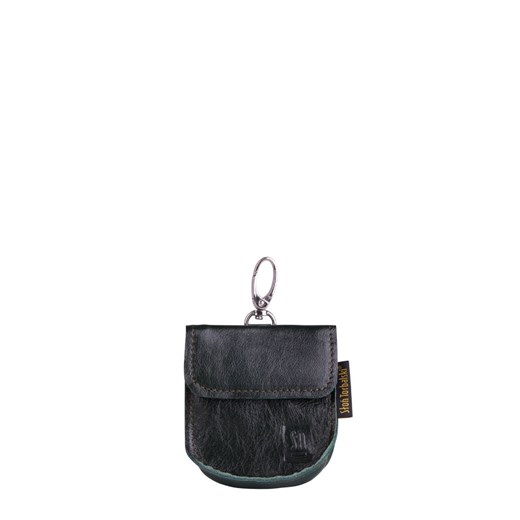 zielona mini skórzana saszetka Sofia ze sklepu Słoń Torbalski w kategorii Saszetki - zdjęcie 187491630