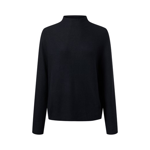 Marc O'Polo Sweter damski z dzianiny Kobiety Bawełna granatowy jednolity ze sklepu vangraaf w kategorii Swetry damskie - zdjęcie 187491671