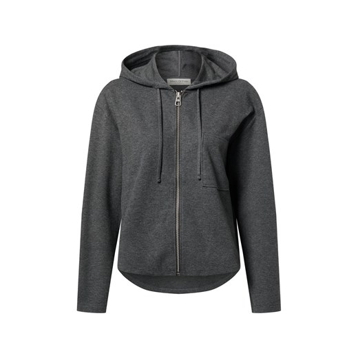 Marc O'Polo Damska kurtka dresowa Kobiety Bawełna szary marmurkowy ze sklepu vangraaf w kategorii Bluzy damskie - zdjęcie 187491673