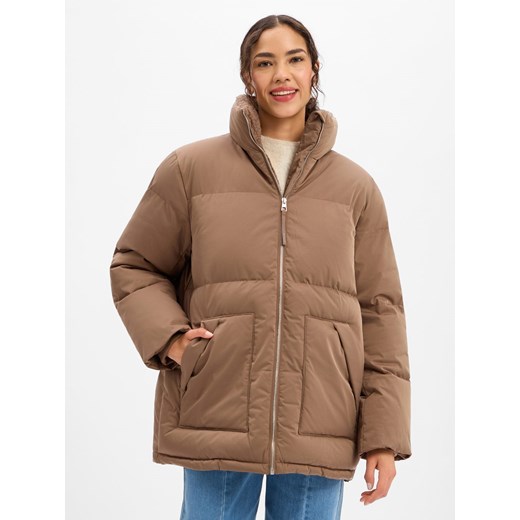 Opus Damska kurtka pikowana - Hileen Kobiety nugatowy jednolity ze sklepu vangraaf w kategorii Kurtki damskie - zdjęcie 187491761