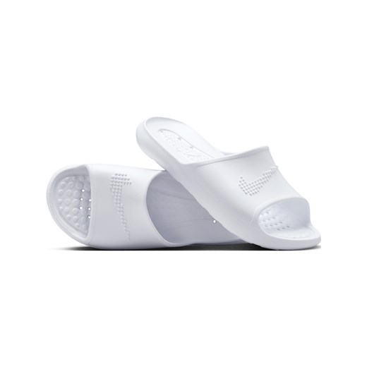 Klapki damskie pod prysznic Nike Victori One - Biel ze sklepu Nike poland w kategorii Klapki damskie - zdjęcie 187492270