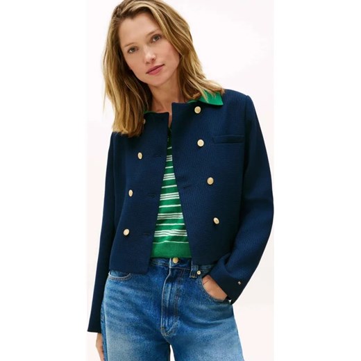 Tommy Hilfiger Marynarka | Regular Fit | z dodatkiem wełny ze sklepu Gomez Fashion Store w kategorii Marynarki damskie - zdjęcie 187492320