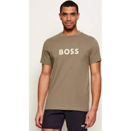 BOSS BLACK T-shirt RN | Regular Fit ze sklepu Gomez Fashion Store w kategorii T-shirty męskie - zdjęcie 187492323