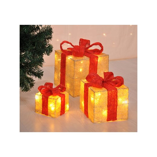 Profiline Dekoracyjne lampy LED (3 szt.) w kolorze ciepłej bieli ze sklepu Limango Polska w kategorii Dekoracje bożonarodzeniowe - zdjęcie 187493123