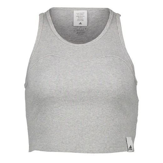 adidas Top w kolorze szarym ze sklepu Limango Polska w kategorii Bluzki damskie - zdjęcie 187493933