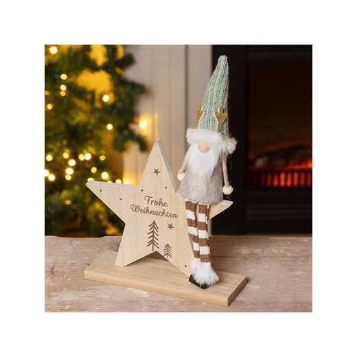 Hollybell Dekoracyjny element w kolorze beżowym - 5 x 15 x 22,5 cm ze sklepu Limango Polska w kategorii Dekoracje bożonarodzeniowe - zdjęcie 187494192