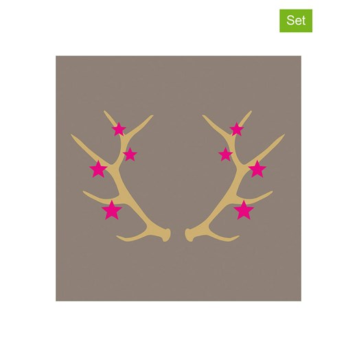 ppd Serwetki (40 szt.) &quot;Winter&quot; w kolorze szarobrązowym ze sklepu Limango Polska w kategorii Akcesoria kuchenne - zdjęcie 187494394