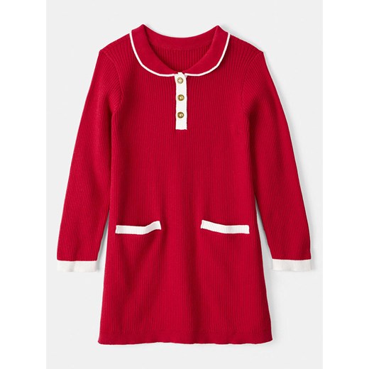carter&apos;s Sukienka w kolorze czerwonym ze sklepu Limango Polska w kategorii Sukienki dziewczęce - zdjęcie 187494490