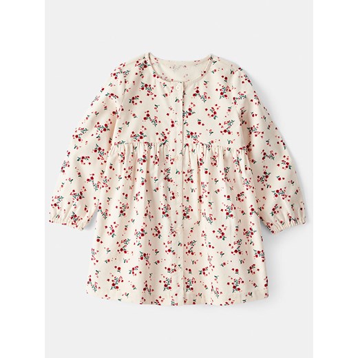 carter&apos;s Sukienka w kolorze beżowym ze sklepu Limango Polska w kategorii Sukienki dziewczęce - zdjęcie 187494492