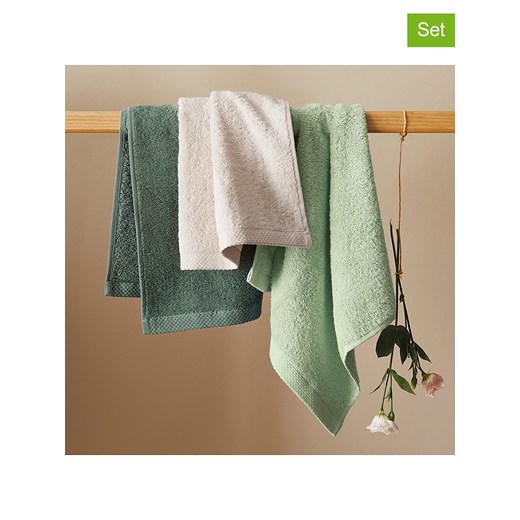 Cacharel Ręczniki kuchenne (2 szt.) w kolorze zielonym ze sklepu Limango Polska w kategorii Ręczniki - zdjęcie 187494770