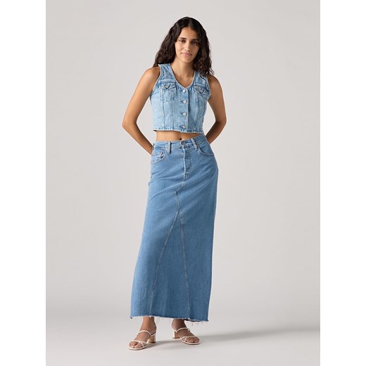 Levi&apos;s Spódnica dżinsowa w kolorze niebieskim ze sklepu Limango Polska w kategorii Spódnice - zdjęcie 187495081