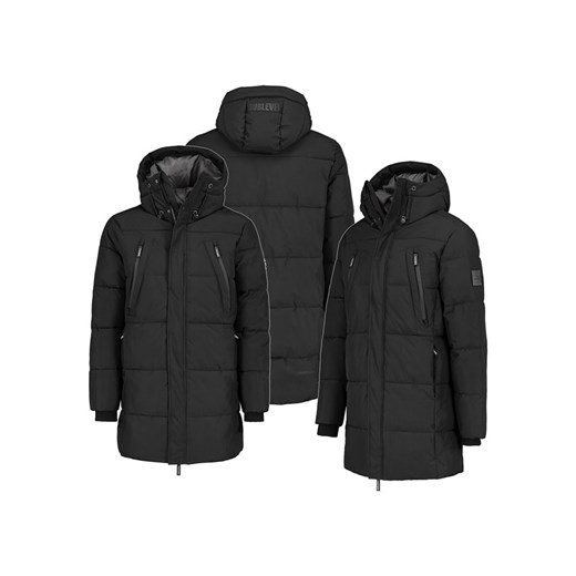 Sublevel Płaszcz pikowany w kolorze czarnym ze sklepu Limango Polska w kategorii Kurtki męskie - zdjęcie 187495282