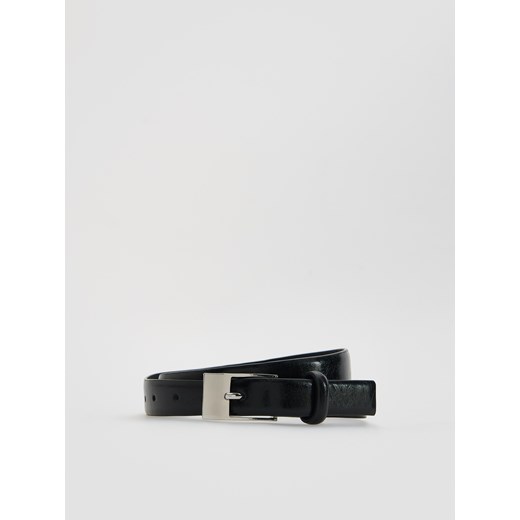 Reserved - Pasek z klamrą - czarny ze sklepu Reserved w kategorii Paski damskie - zdjęcie 187495641