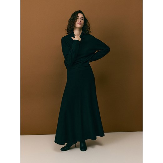 Reserved - Golf z wełną - czarny ze sklepu Reserved w kategorii Swetry damskie - zdjęcie 187496562