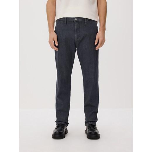 Reserved - Jeansy straight fit - szary ze sklepu Reserved w kategorii Jeansy męskie - zdjęcie 187496712