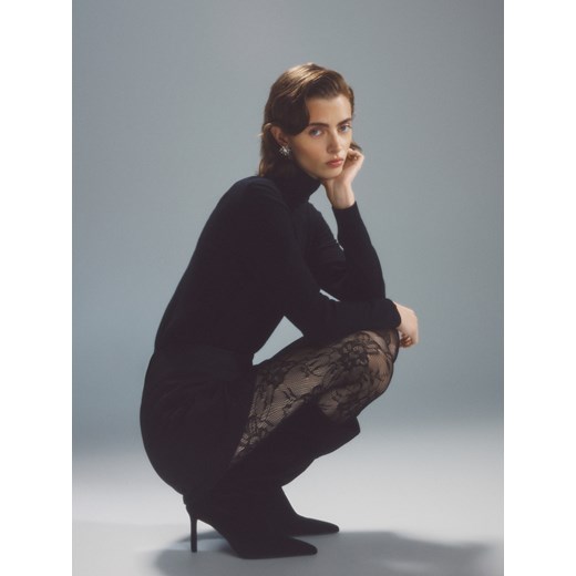 Reserved - Spódnico-szorty z kokardkami - czarny ze sklepu Reserved w kategorii Spódnice - zdjęcie 187496871