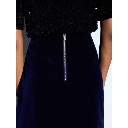 Mohito - Granatowa spódnica mini - granatowy Mohito 32 Mohito