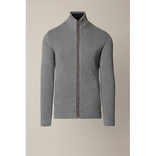 Sweter Szary Bawełniany Algar ze sklepu Lancerto S.A. w kategorii Swetry męskie - zdjęcie 187498411