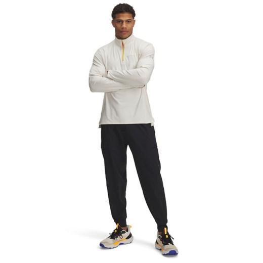 Męskie spodnie do biegania Under Armour UA Trail Run Pants - czarne ze sklepu Sportstylestory.com w kategorii Spodnie męskie - zdjęcie 187498682