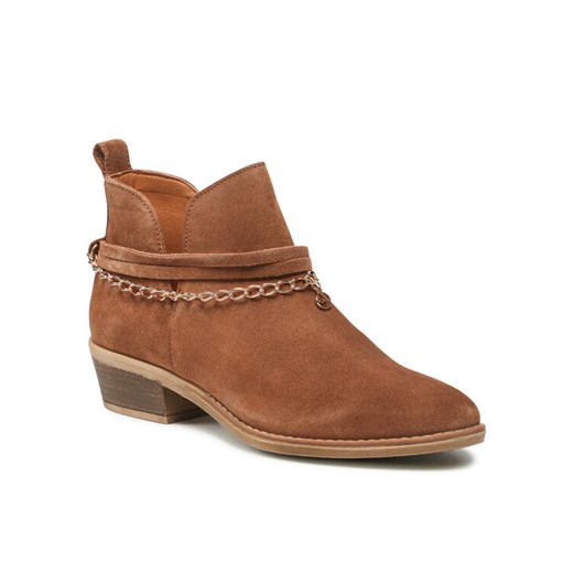 Lasocki Botki WI16-ANIA-12 Brązowy ze sklepu MODIVO w kategorii Botki - zdjęcie 187499190