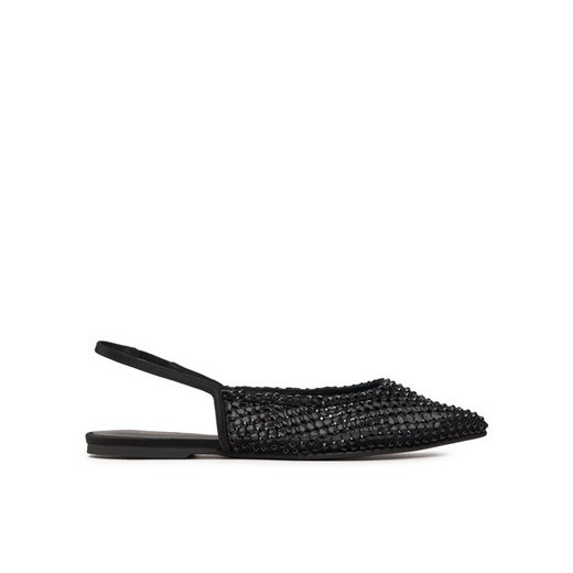 Le Silla Baleriny Chanel Gilda 9024Z020MTPPSAS933 Czarny ze sklepu MODIVO w kategorii Balerinki - zdjęcie 187499203