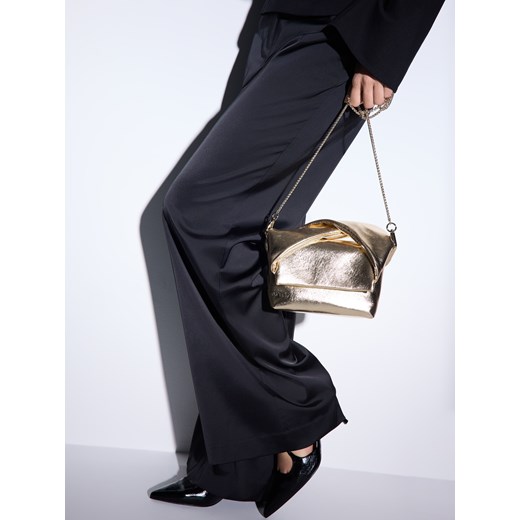 Mohito - Złota torebka z łańcuszkiem - złoty Mohito ONE SIZE Mohito