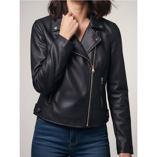 Sinsay - Kurtka ramoneska - złoty ze sklepu Sinsay w kategorii Kurtki damskie - zdjęcie 187500451