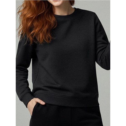 Sinsay - Bluza basic - czarny ze sklepu Sinsay w kategorii Bluzy damskie - zdjęcie 187500482