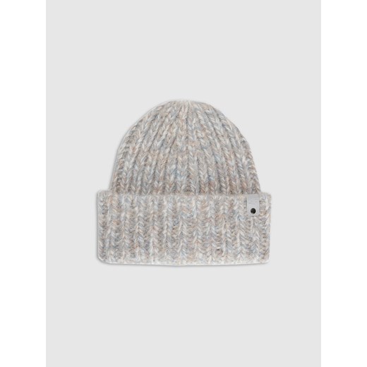 Damska czapka zimowa 4F 4FRAW25ACAPF0723 - niebieska ze sklepu Sportstylestory.com w kategorii Czapki zimowe damskie - zdjęcie 187500611