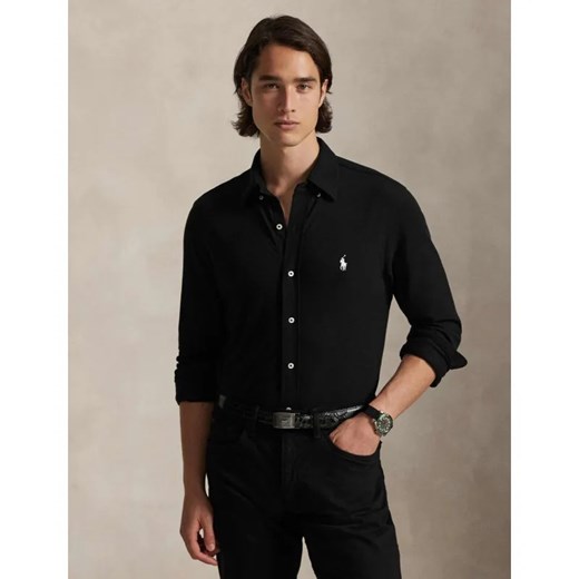 POLO RALPH LAUREN Koszula | Regular Fit | pique ze sklepu Gomez Fashion Store w kategorii Koszule męskie - zdjęcie 187500660
