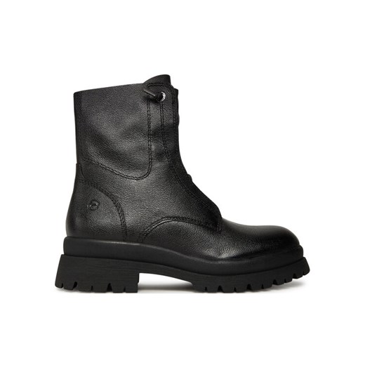 Trapery Tamaris 1-25253-45 Czarny ze sklepu eobuwie.pl w kategorii Workery damskie - zdjęcie 187500802