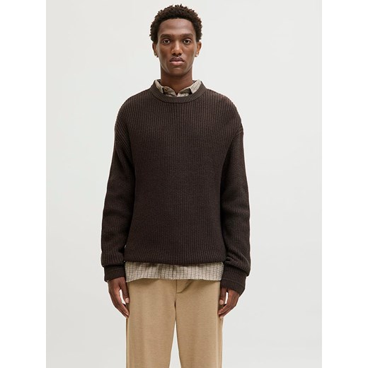 Jack &amp; Jones Sweter &quot;Kaito&quot; w kolorze brązowym ze sklepu Limango Polska w kategorii Swetry męskie - zdjęcie 187501894