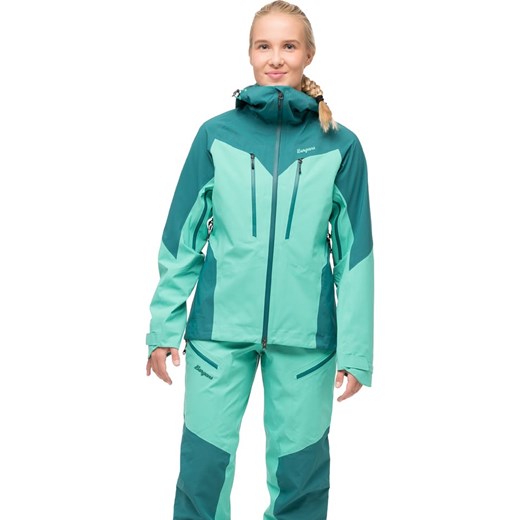 Bergans Kurtka funkcyjna &quot;Tind&quot; w kolorze turkusowym ze sklepu Limango Polska w kategorii Kurtki damskie - zdjęcie 187502372