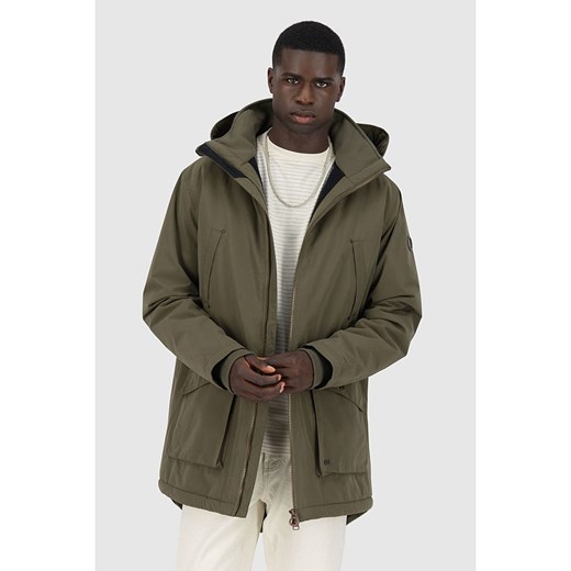alife and kickin Kurtka zimowa &quot;RonAK&quot; w kolorze khaki Alife And Kickin XL wyprzedaż Limango Polska