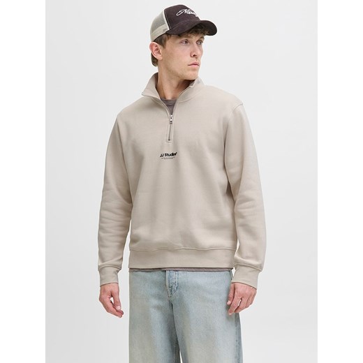 Jack &amp; Jones Sweter w kolorze kremowym ze sklepu Limango Polska w kategorii Swetry męskie - zdjęcie 187502650