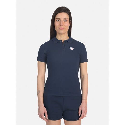 ROSSIGNOL Koszulka polo &quot;Logo&quot; w kolorze granatowym ze sklepu Limango Polska w kategorii Bluzki damskie - zdjęcie 187502763