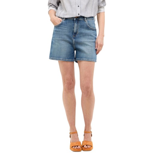 Damskie Szorty Mustang Style Charlotte Shorts Denim Blue 1016557 5000 521 ze sklepu YouNeedit.pl w kategorii Szorty - zdjęcie 187503670