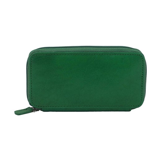 Skórzane etui na klucze - Zielone ze sklepu butyolivier w kategorii Etui - zdjęcie 187504143